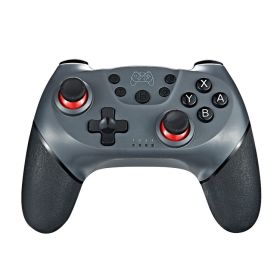 Wireless Bluetooth Gamepad With Vibration 6-Axis Somatosensory Function (Option: silver gray-USB)