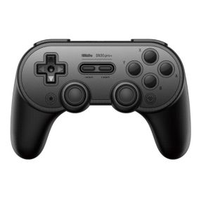 Wireless Bluetooth Handle PC Android Switch Game Console Somatosensory (Color: Black)