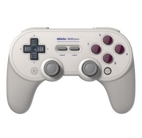 Wireless Bluetooth Handle PC Android Switch Game Console Somatosensory (Color: Light Grey)