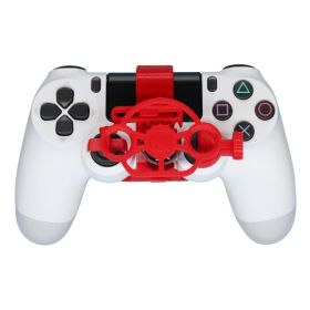 Computer racing game handle steering wheel (Option: Red-Standard)