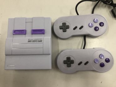 SNES Game Console 16 Bit MINI Game Console Replica (Option: Image-AU)