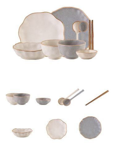 New Creative Luxury Dishes Set High Sense Of Home Use