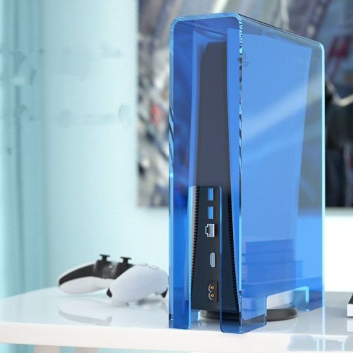 Handle Storage Box Acrylic Ps4slim Host Cooling Game Console Protection Case